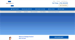 Desktop Screenshot of mortgagesolutionsnv.com